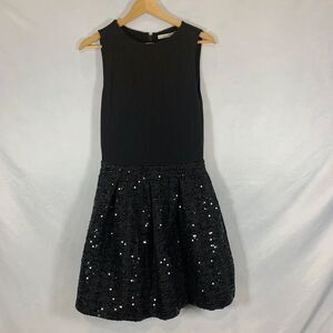 Alice And Olivia Chara Sleeveless Mini Dress Black